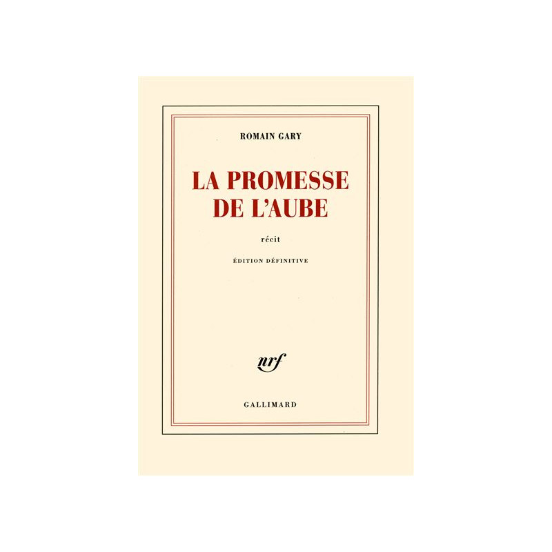 La promesse de l'aube