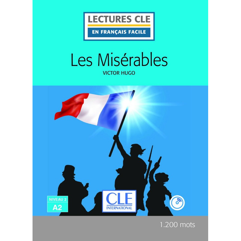 Les misérables, niveau 2Livre avec 1 CD audio Tome 2