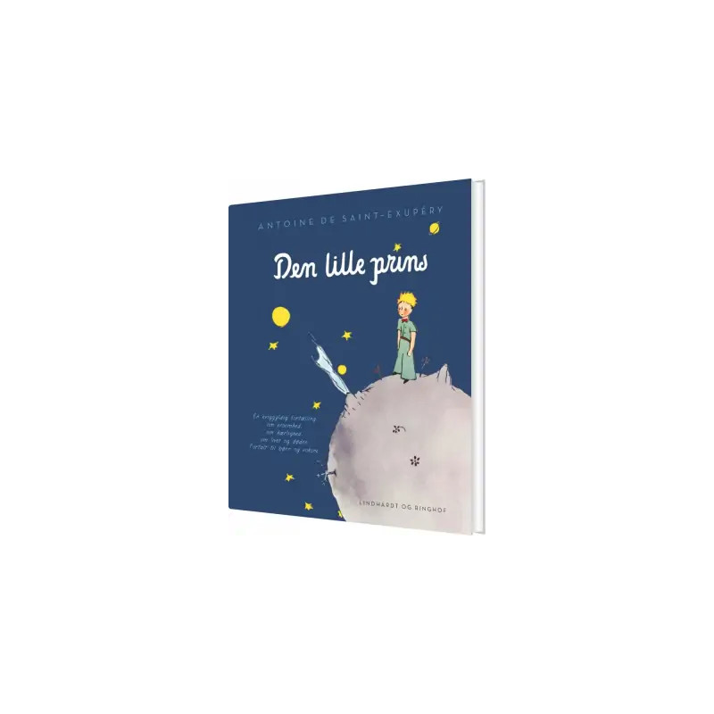 Den lille prins (mørkeblå, lille broché)