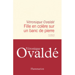 Fille en colère sur un banc...