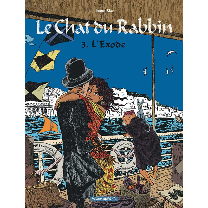 Le chat du Rabbin, T03, L'exode