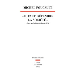 Il faut défendre la société, Cours au Collège de France, 1975-1976