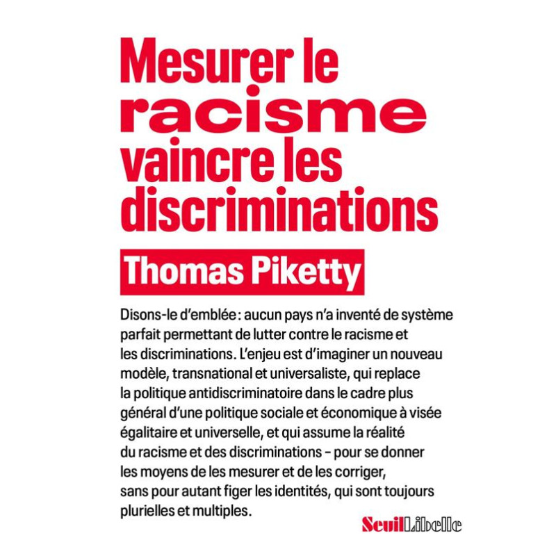 Mesurer le racisme, vaincre les discriminations