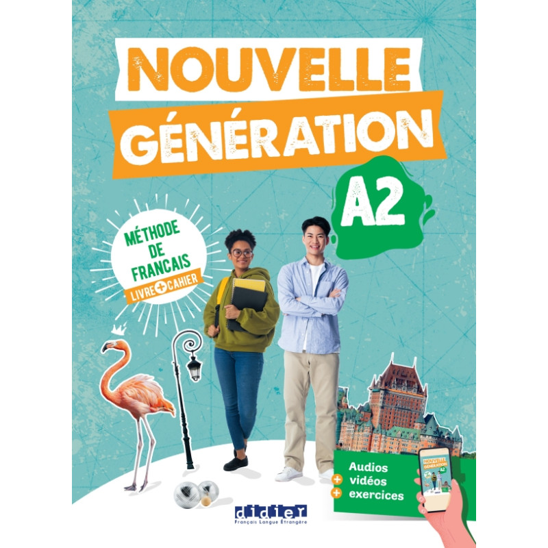 Nouvelle Génération A2 - Livre + Cahier + didierfle.app