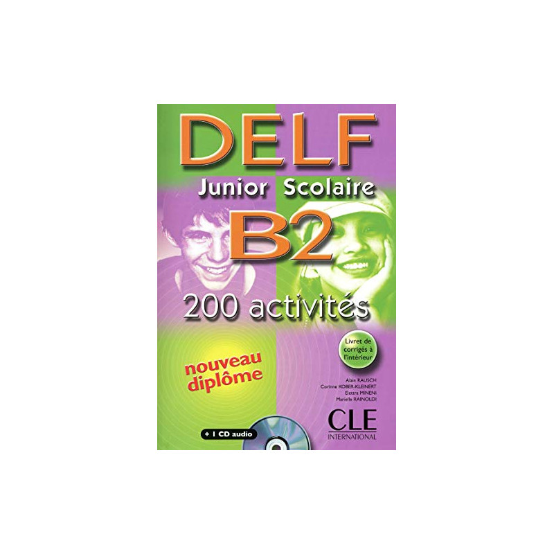 Delf Junior scolaire B2 (Livre + CD)