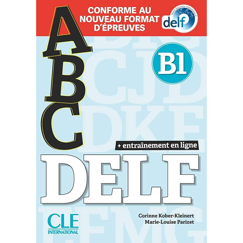 Delf Adulte niv. B1 + livret + CD nelle édition -
Avec 200 exercices corrigés, appli et 1 DVD