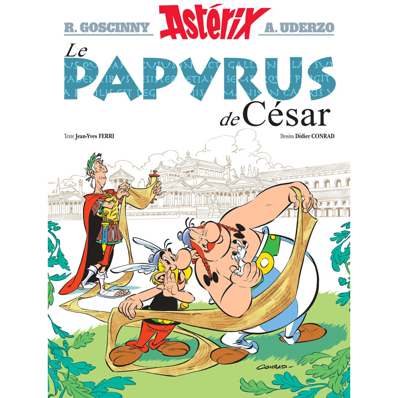 Astérix - Tome 36 - Le Papyrus de César