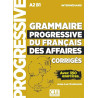Grammaire progressive du français des affaires - niveau intermédiaire A2 B1 Corrigés