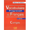 Vocabulaire progressif du francais, intermediaire, 2e édition, corrigés