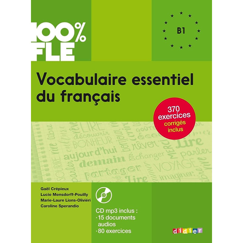 Vocabulaire essentiel du francais B1
