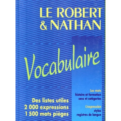 Vocabulaire (Le Robert & Nathan)