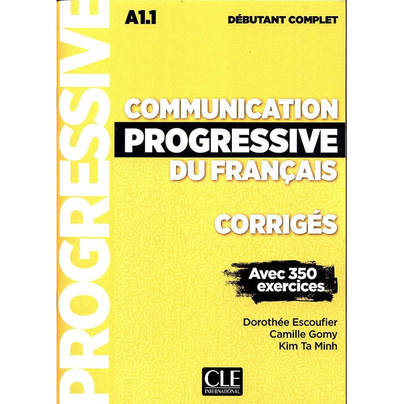 Communication progressive débutant complet, corrigés