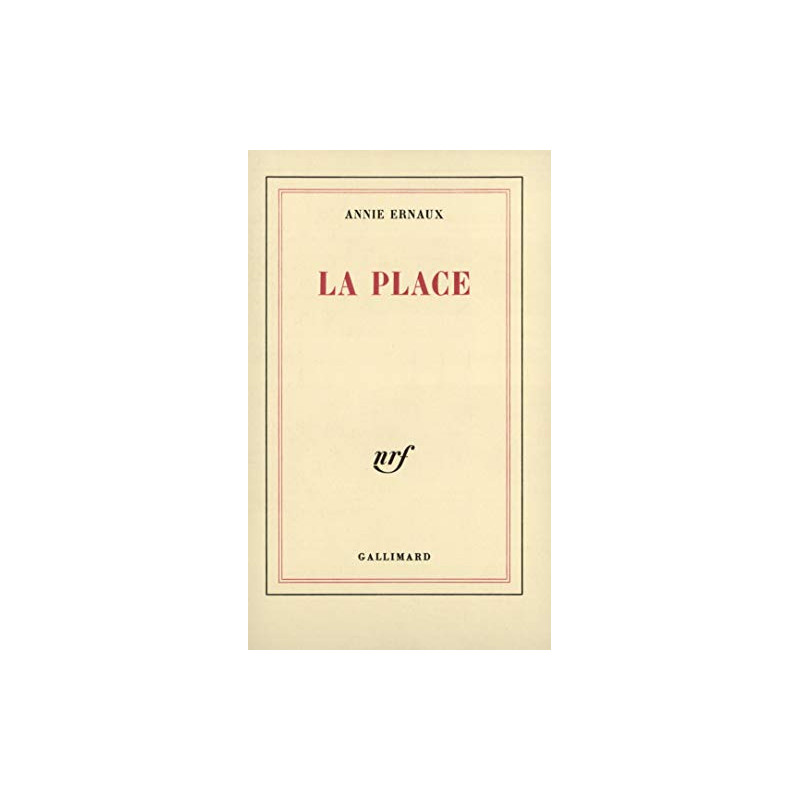 La place (éd. Gallimard)