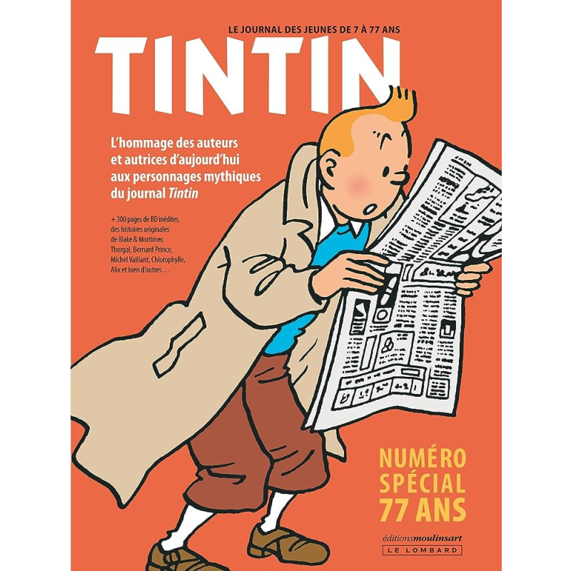 Tintin - Journal Tintin - spécial 77 ans