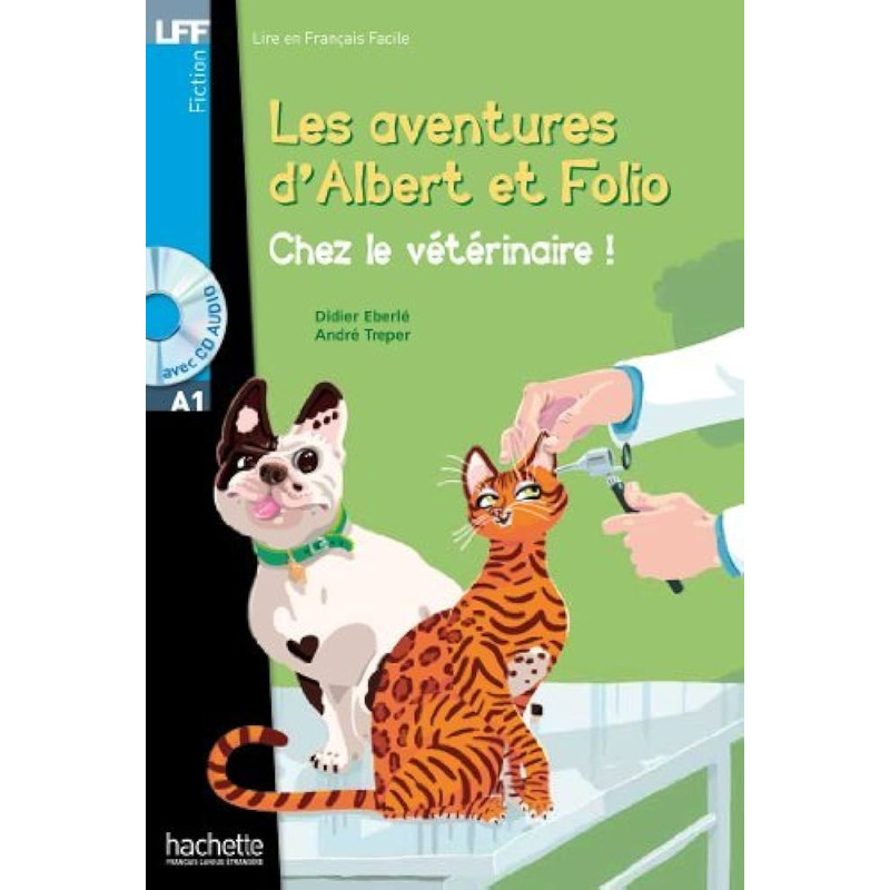 Albert et Folio chez le vétérinaire (livre + CD)