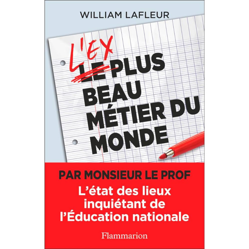 L'ex plus beau métier du monde - L'état des lieux inquiétant de l'Éducation nationale