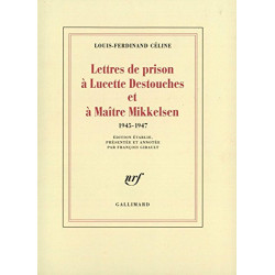 Lettres de prison à Lucette...