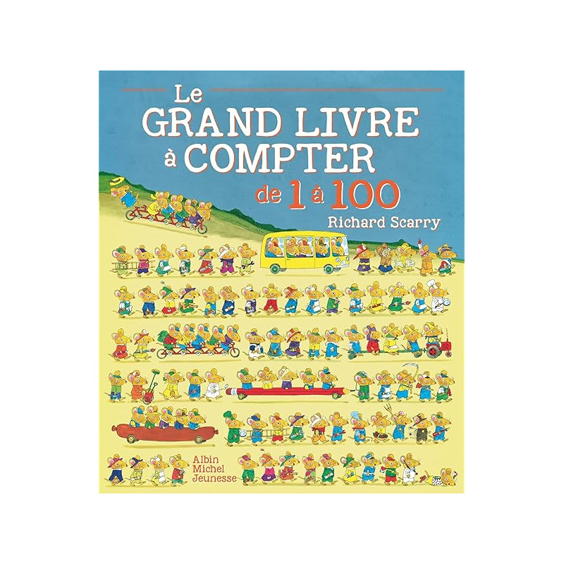 Le grand livre à compter de 1 à 100