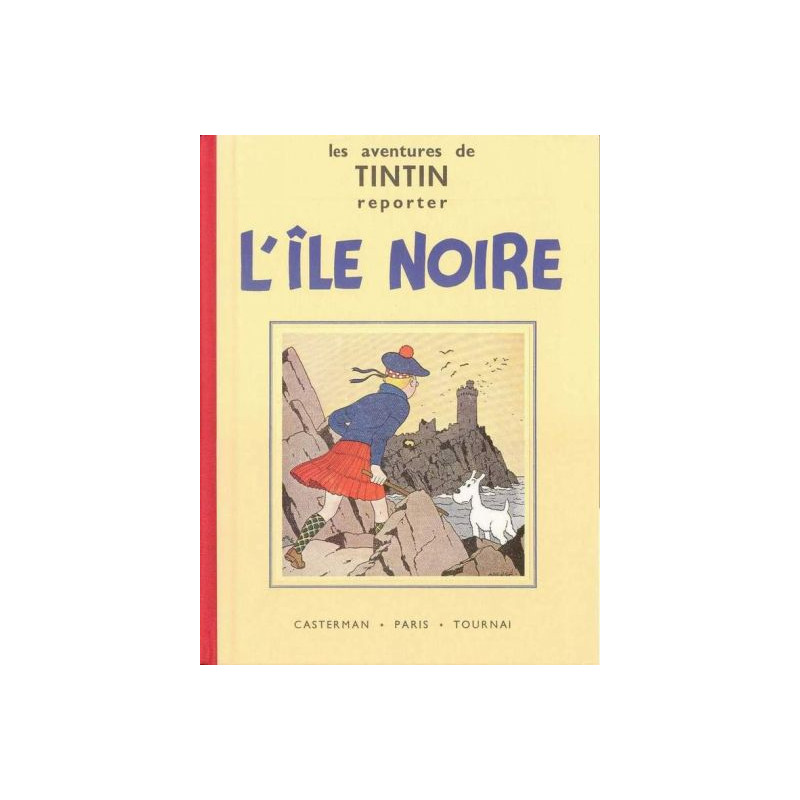 Tintin, L’île noire (éd. Fac Similé noir et blanc)