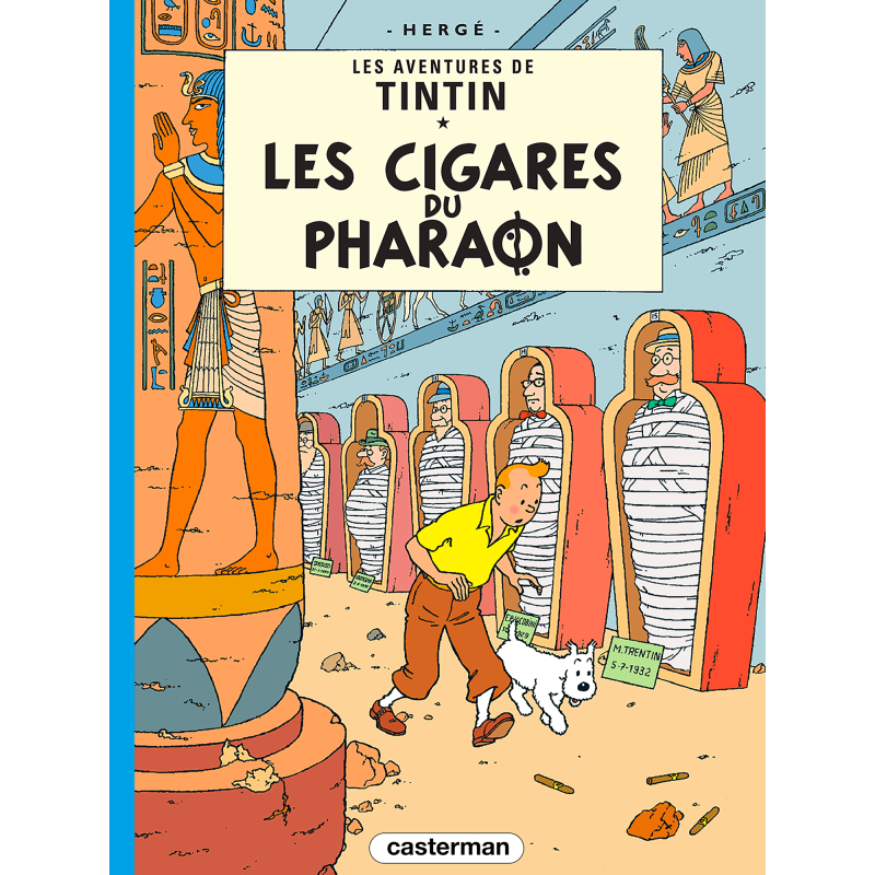 Tintin T4 Les cigares du Pharaon (Petit format)