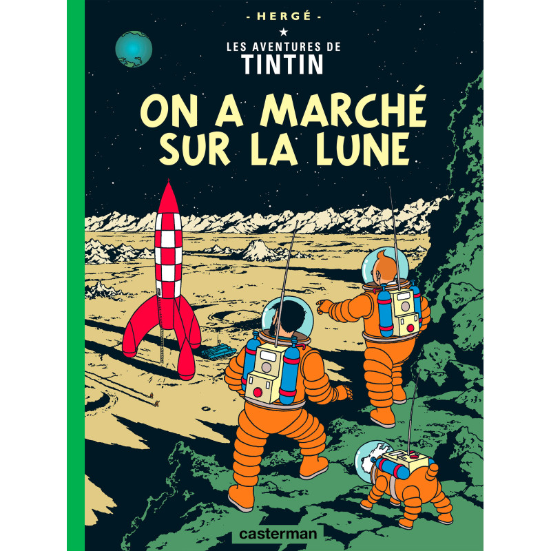 Tintin T17 On a marché sur la lune (Petit format)