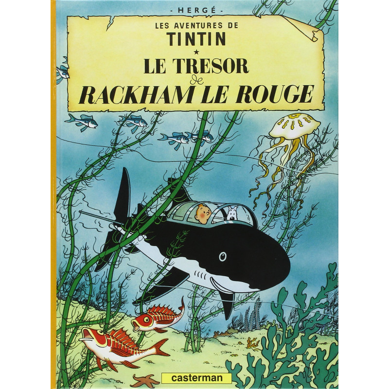 Tintin T12 Le tresor de Racham le rouge (Petit format)