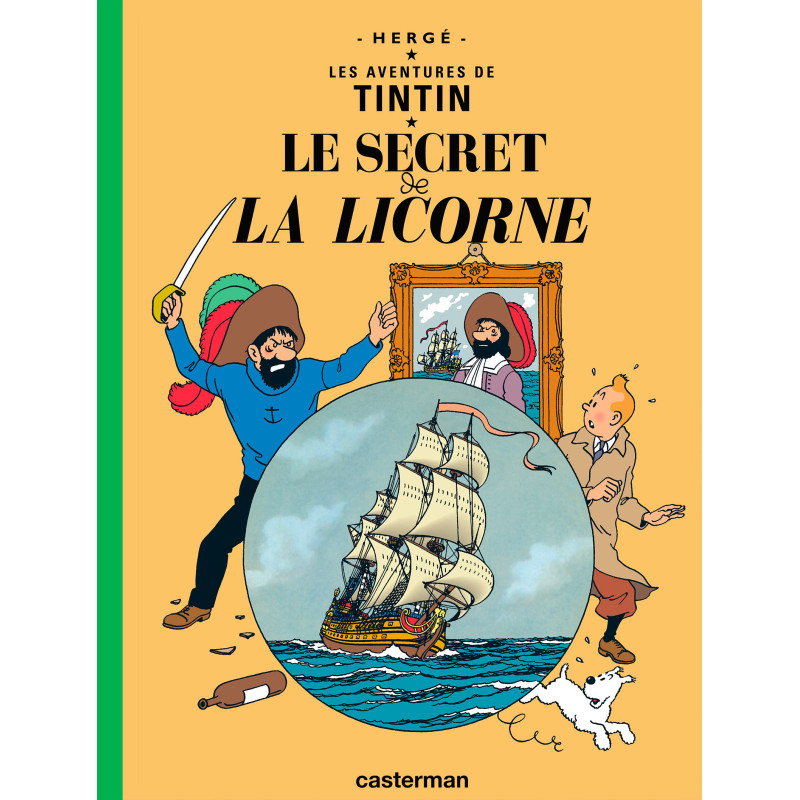 Tintin T11 Le secret de la licorne (Petit format)