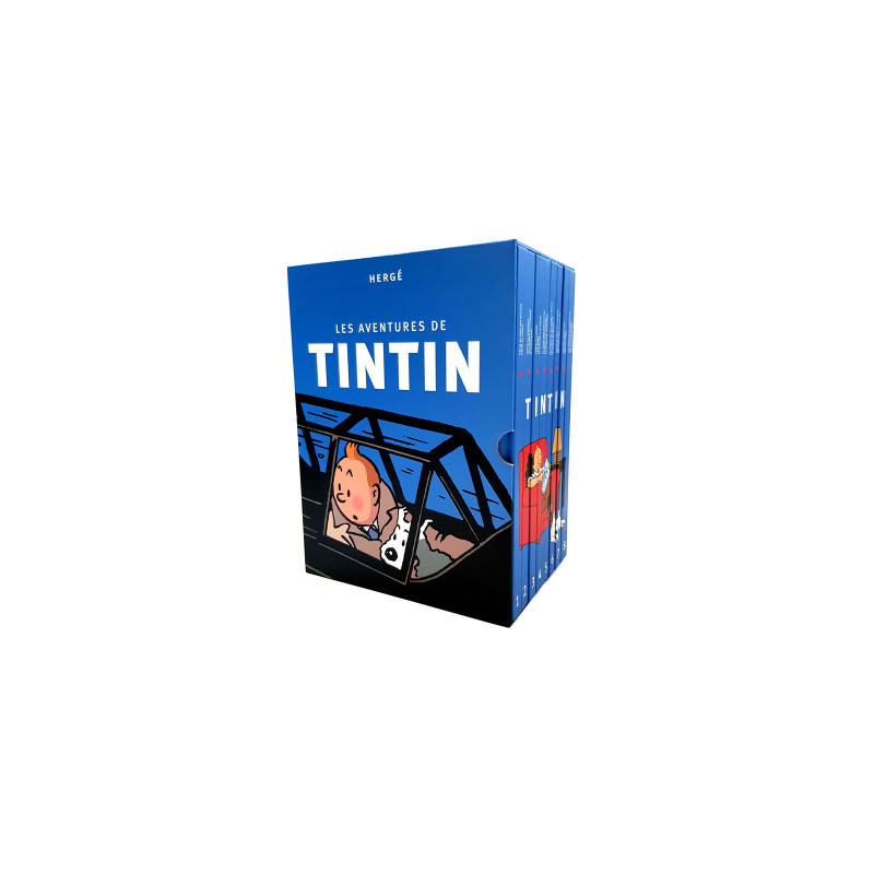 Tintin - Coffret en 8 volumes, La collection complète (2019)