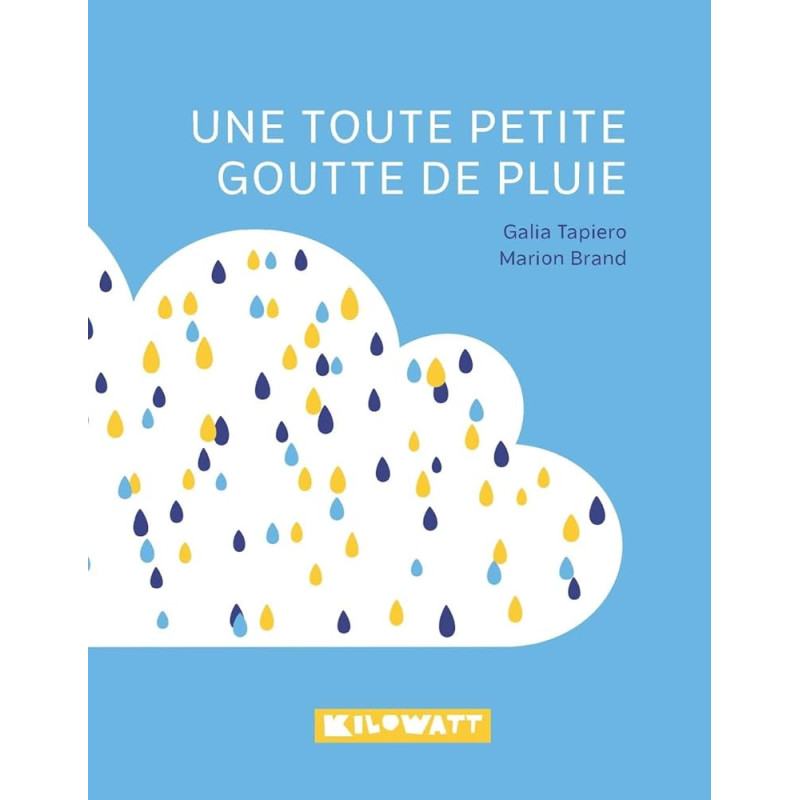 Une toute petite goutte de pluie