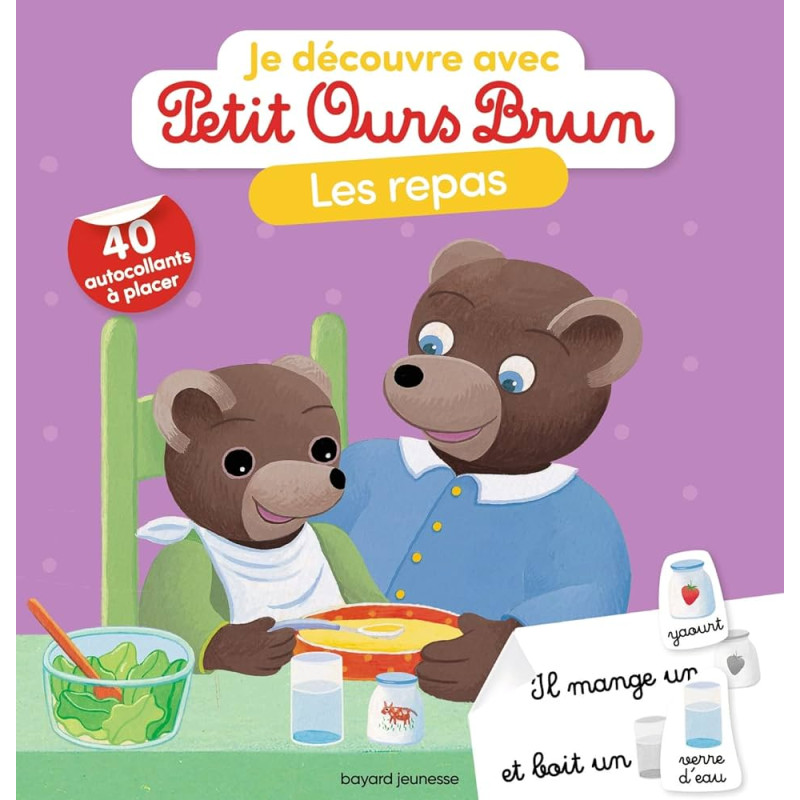 Petit Ours Brun : Je découvre les repas avec Petit Ours Brun