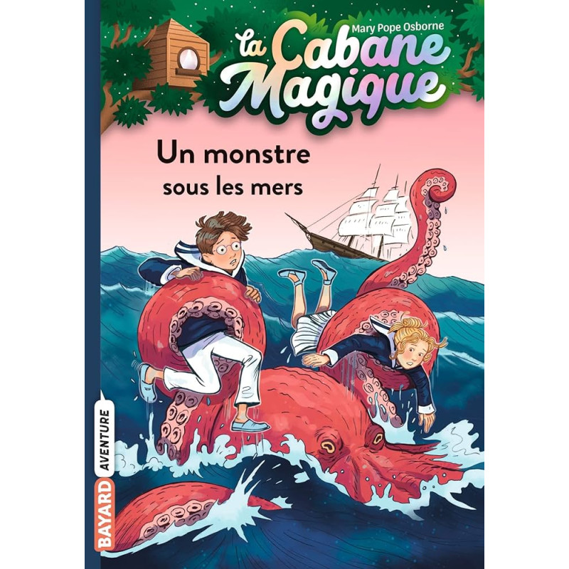 La cabane magique, Tome 34 - Un monstre sous les mers