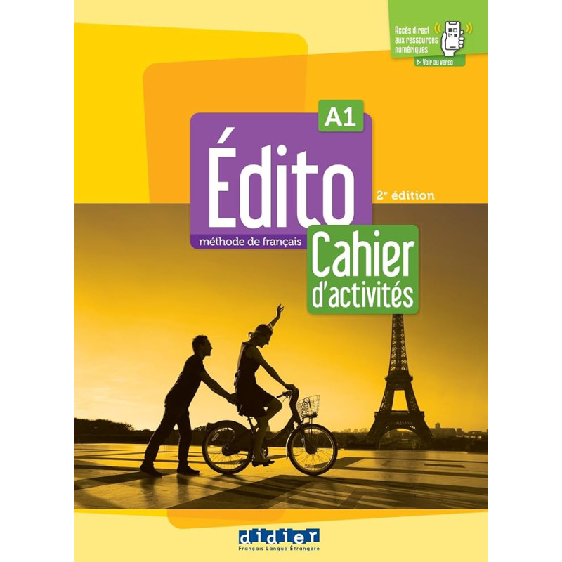 Edito A1 (éd. 2022), cahier d’activités