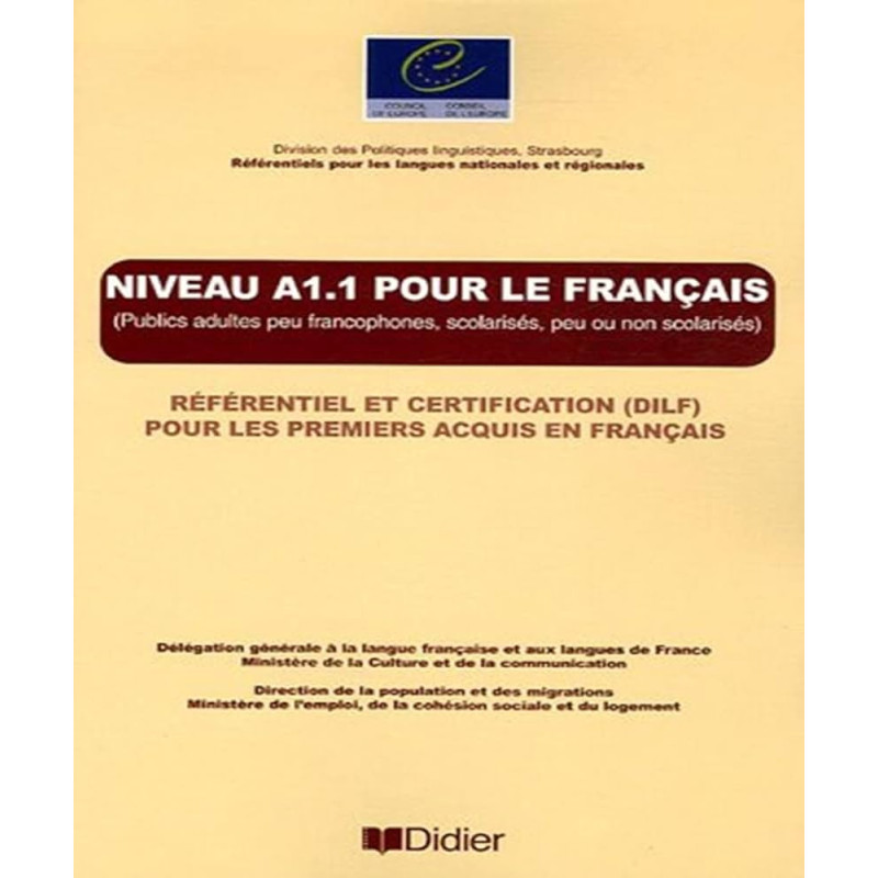 Niveau A1.1 Pour le francais