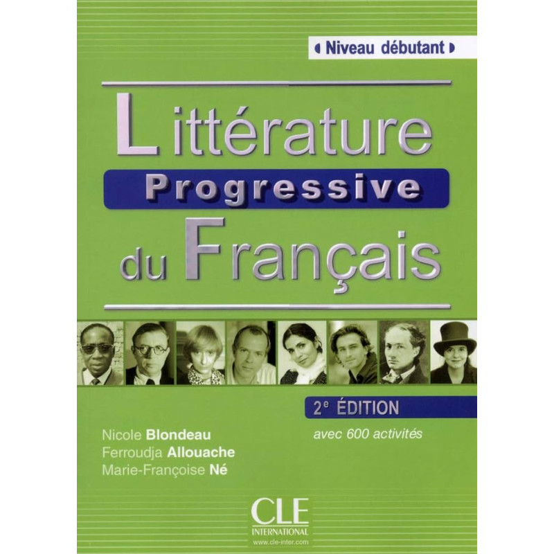Litterature progressive du français niveau débutant + CD audio