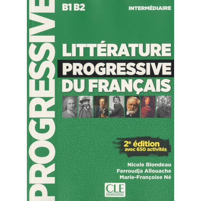 Littérature progressive du français Intermédiaire Livre avec 1 CD audio, 2ème édition