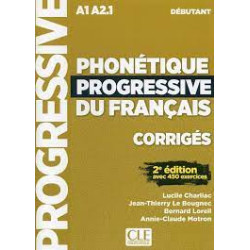 Phonétique progressive du français, Débutant 2e édition, corrigés