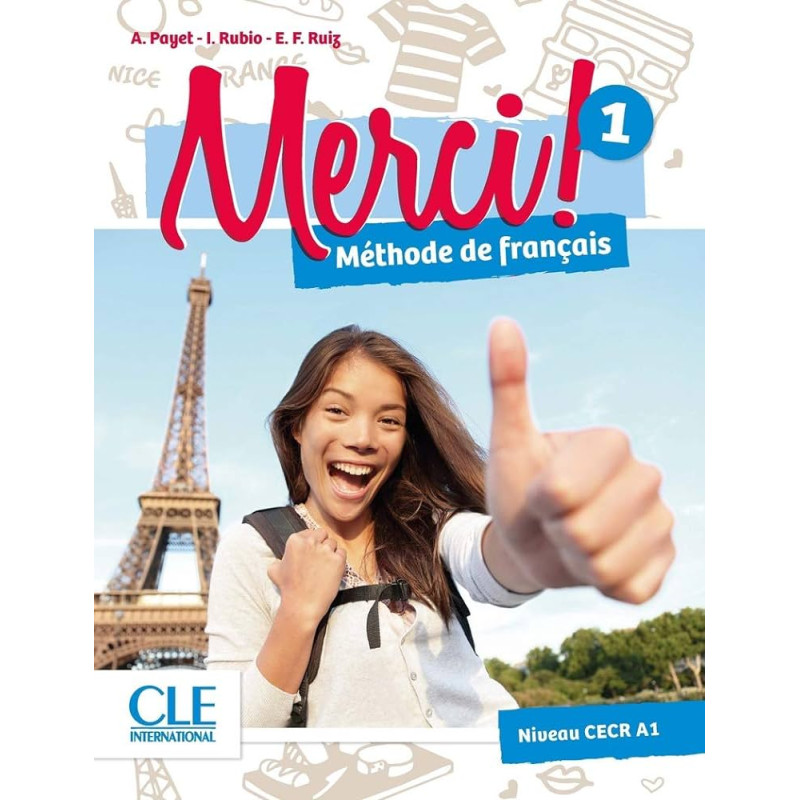 Merci 1, niv. A1 - Livre de l'élève+DVD Rom