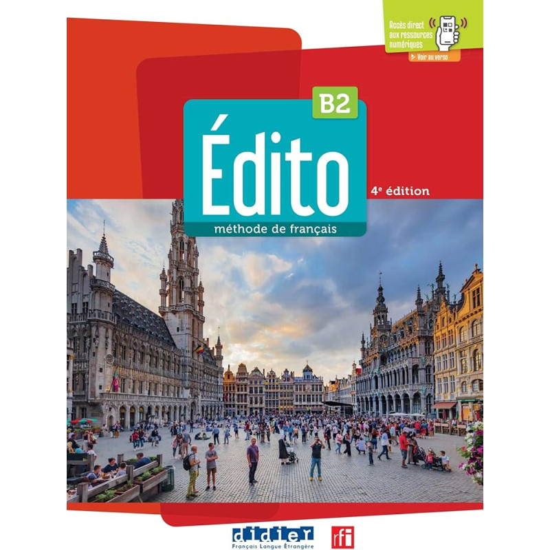 Édito B2 - édition 2022-2024 - Livre + didierfle.app