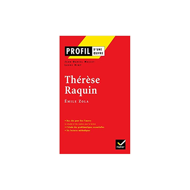 Profil d'une oeuvre, Thérèse Raquin