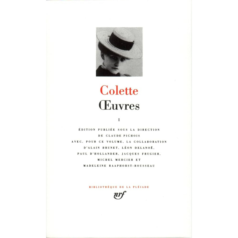 Oeuvres T01, Colette