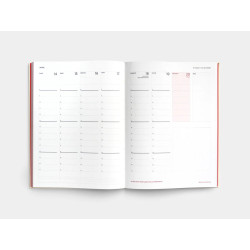 Agenda littéraire janv. à déc. 2025 (papeterie)