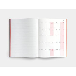 Agenda littéraire janv. à déc. 2025 (papeterie)