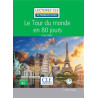 Le tour du Monde en 80 jours - Niveau 3/B1 - Lectures CLE en Français facile - Livre - 2ème édition