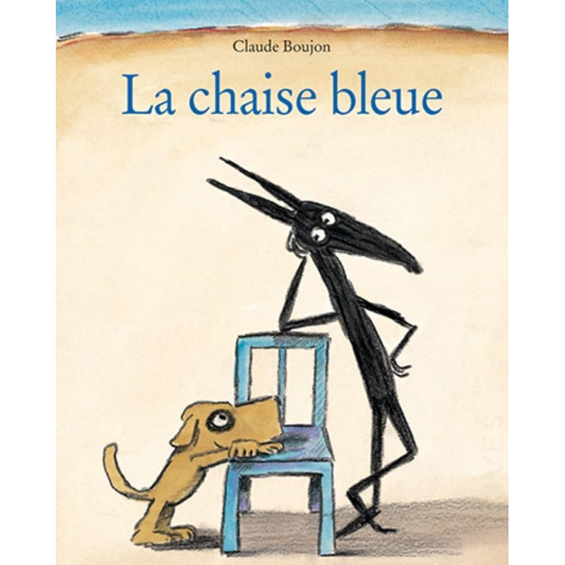 La chaise bleue
