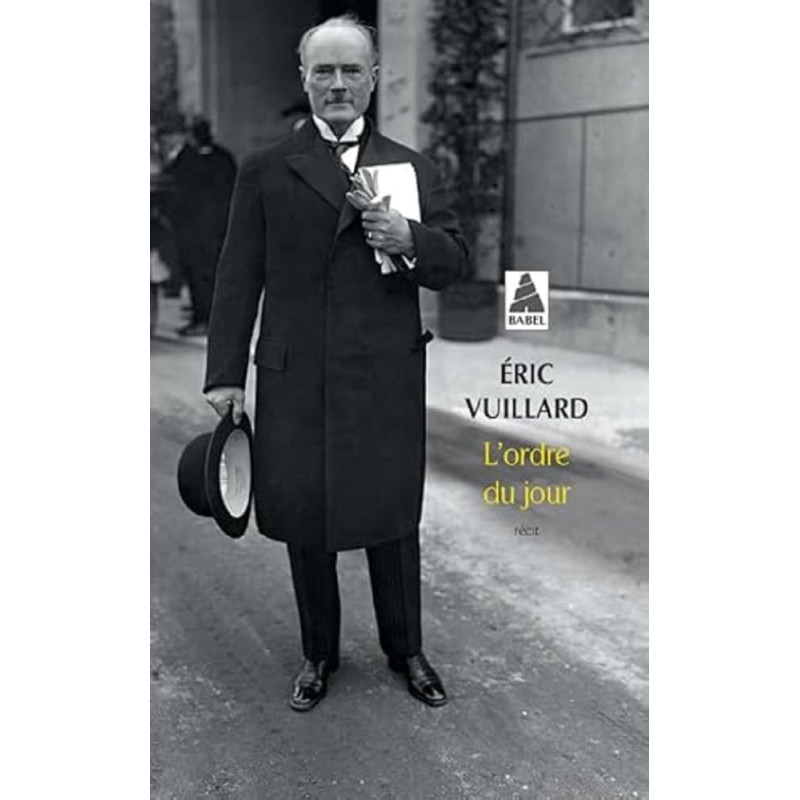 L'ordre du jour (poche)