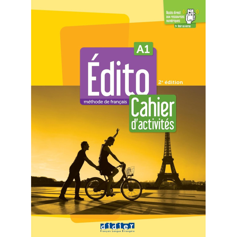 Edito A1 (éd. 2022), cahier d’activités