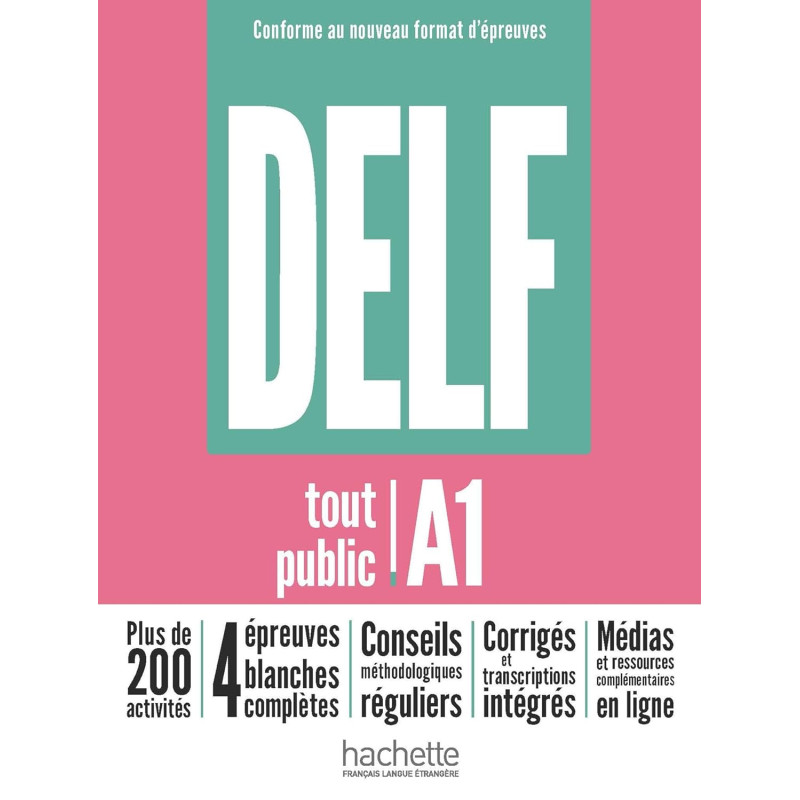 DELF Tout public - Nouveau format d’épreuves (A1)