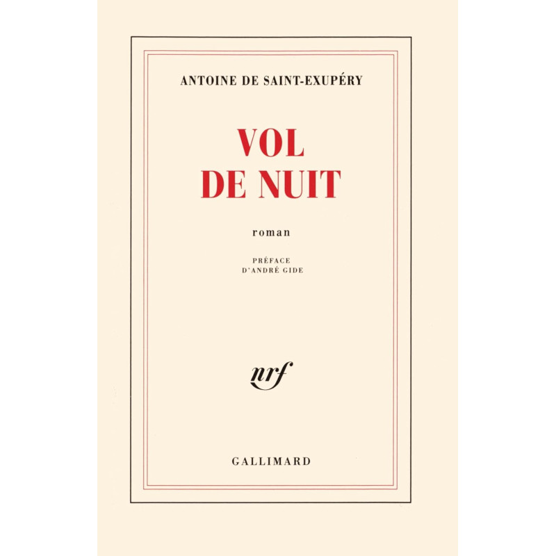 Vol de nuit (Coll. Blanche)