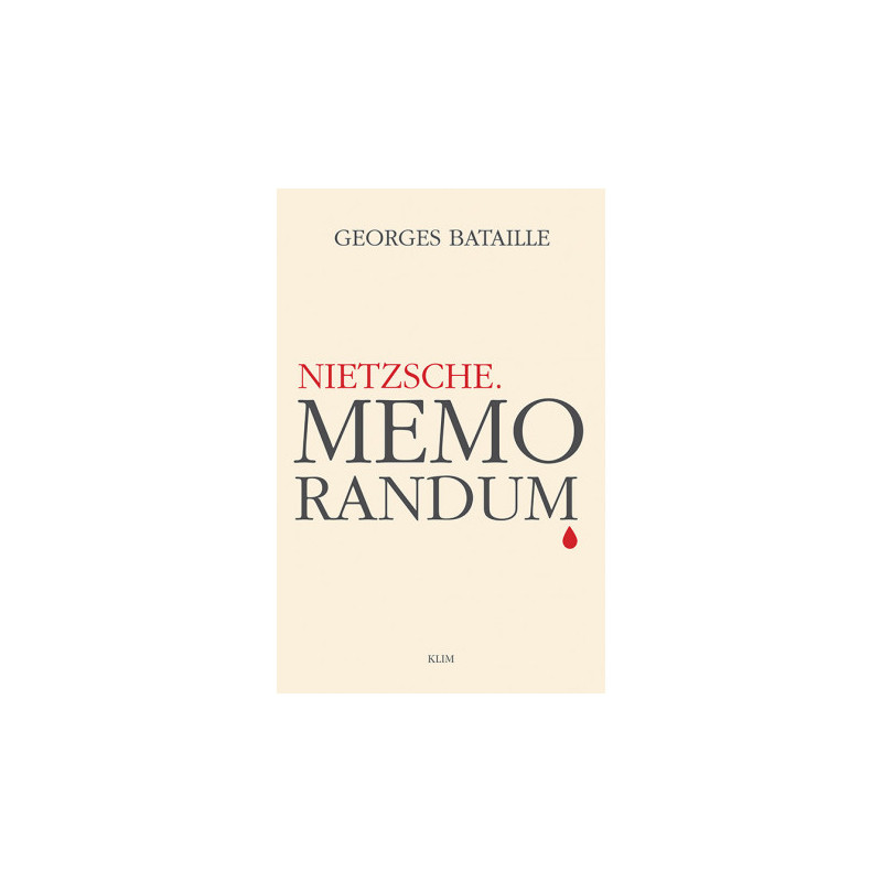 Nietzsche. Memorandum