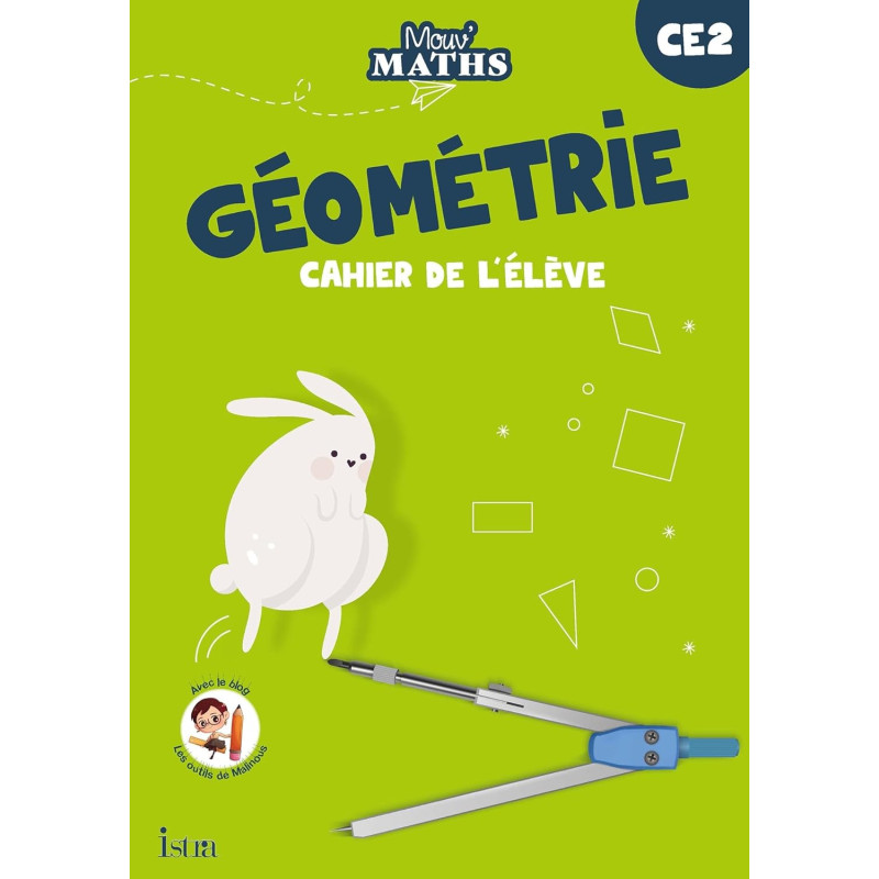 Mouv' Maths - Cahier de géométrie CE2 Edition 2023